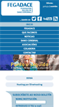 Mobile Screenshot of fegadace.org